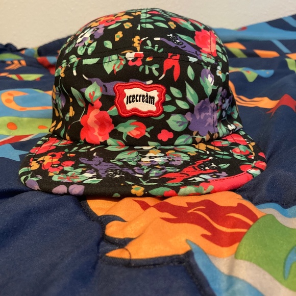 BBC ICE CREAM Floral Panel Hat - Picture 1 of 5